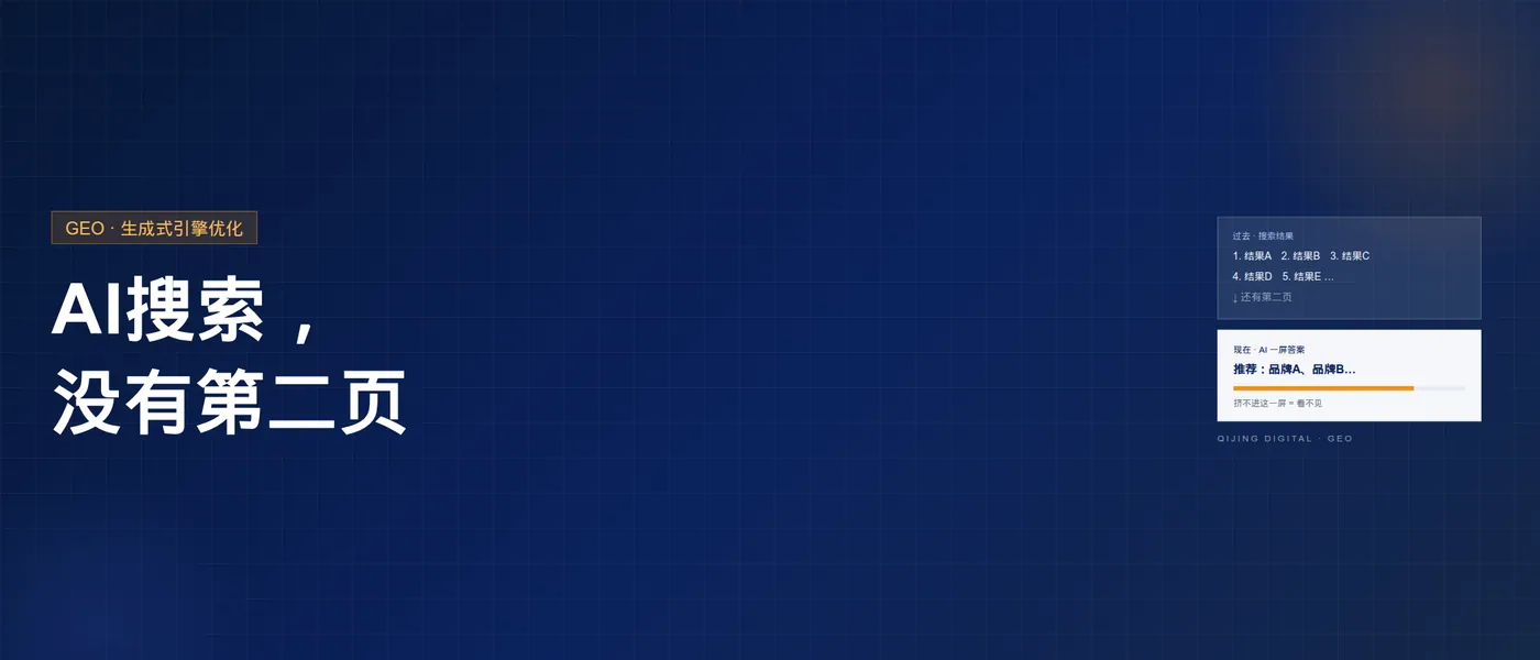 AI搜索，没有第二页